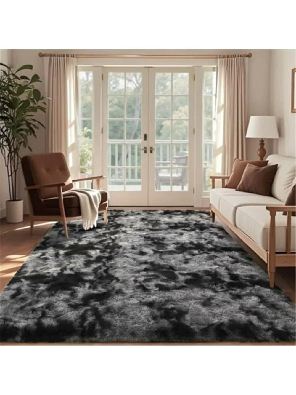 6x9 Ft Large Shag Rugs for Living Room Decor, Ultra Soft Fluffy Furry